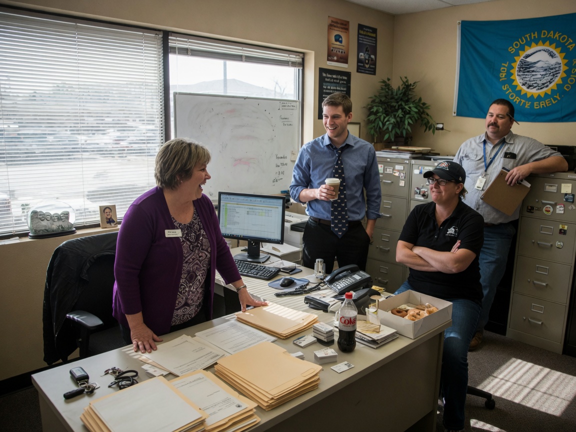 The SDSI SR22 Insurance South Dakota team at work in Sioux Falls